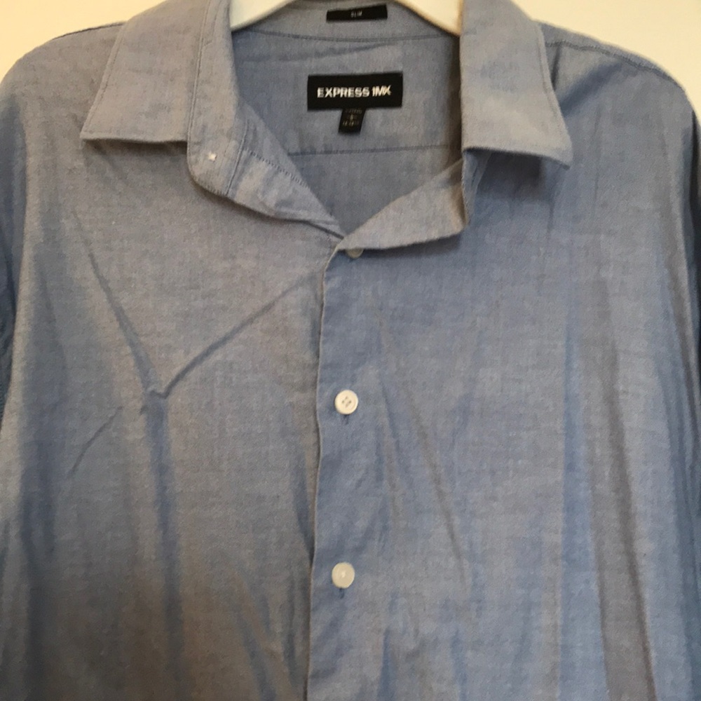 Express Button Down Top - Picture 3 of 4